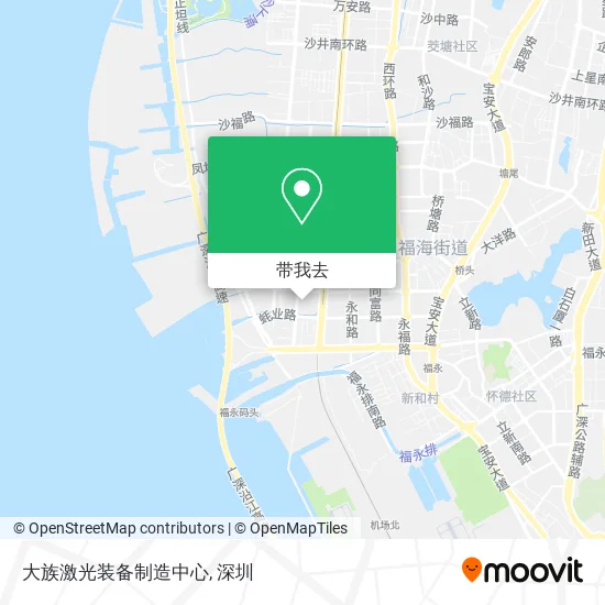 大族激光装备制造中心地图