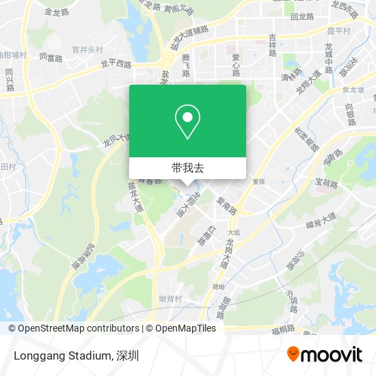 Longgang Stadium地图