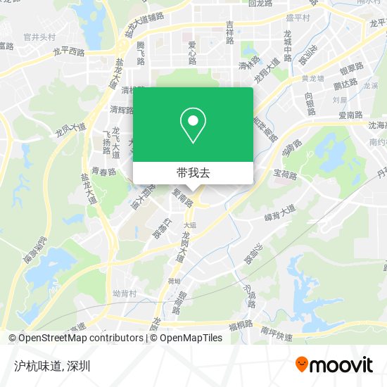 沪杭味道地图
