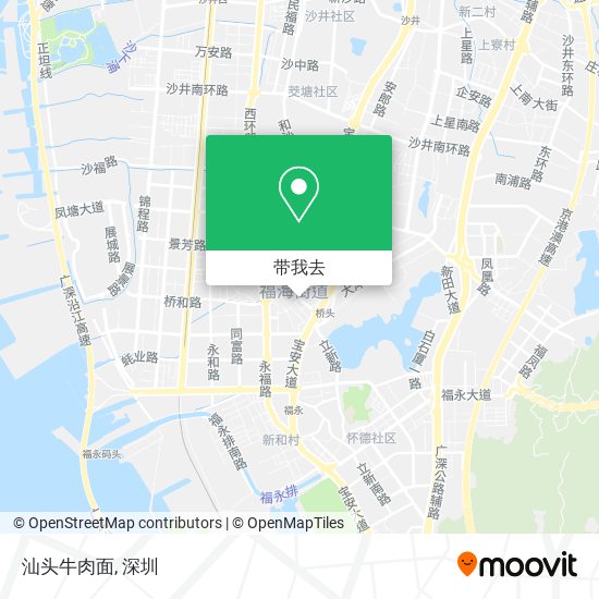 汕头牛肉面地图