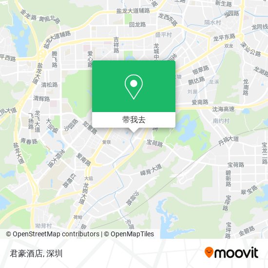 君豪酒店地图