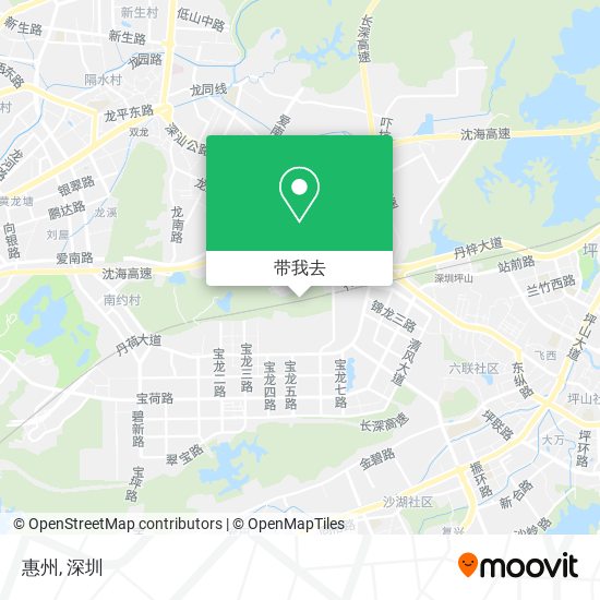 惠州地图