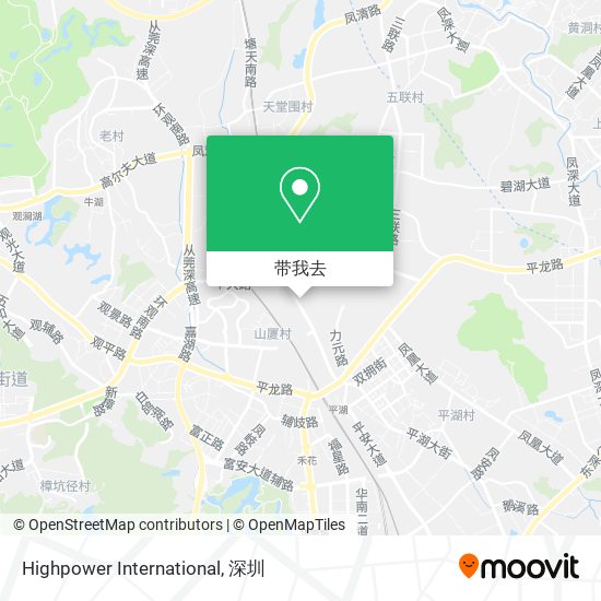 Highpower International地图