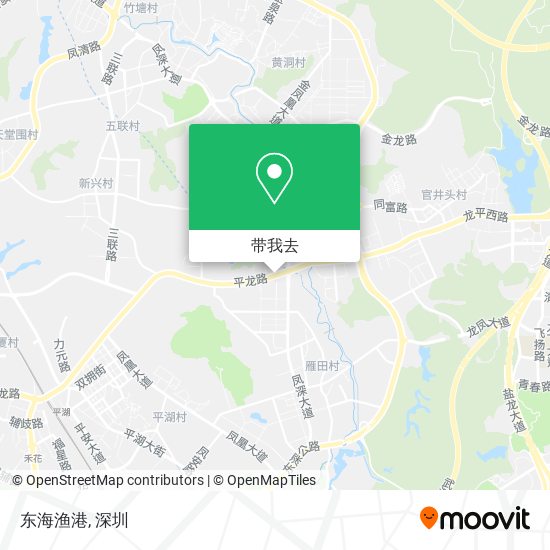 东海渔港地图