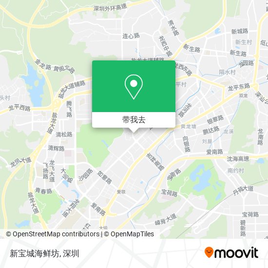 新宝城海鲜坊地图