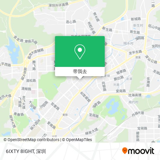 6IXTY 8IGHT地图