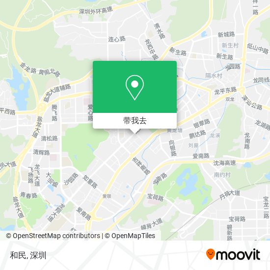 和民地图
