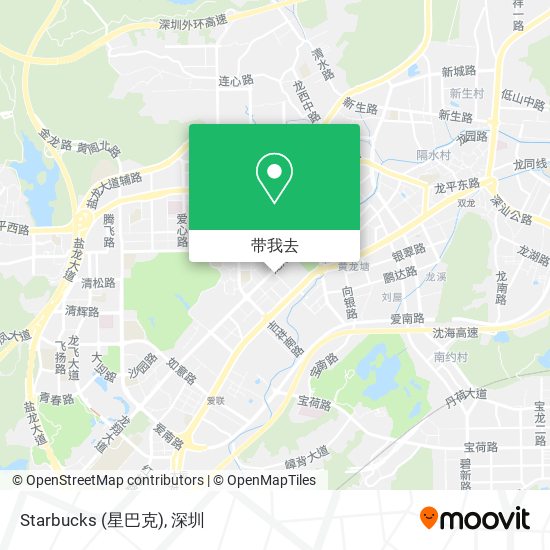 Starbucks (星巴克)地图