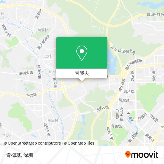 肯德基地图