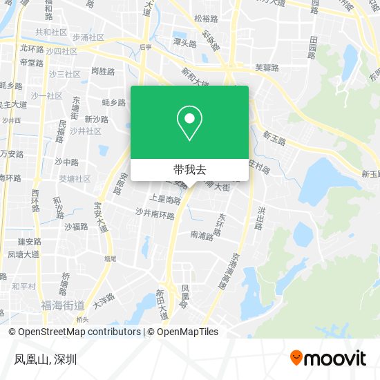 凤凰山地图