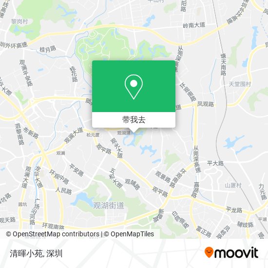 清暉小苑地图