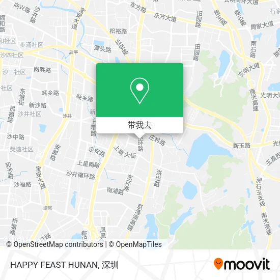 HAPPY FEAST HUNAN地图