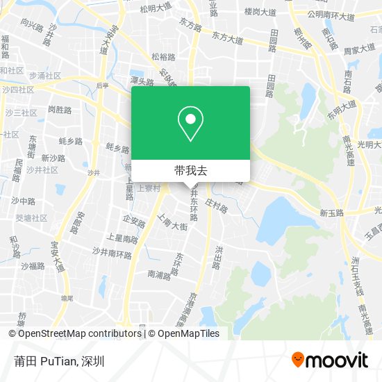 莆田 PuTian地图