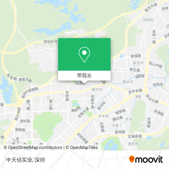 中天信实业地图