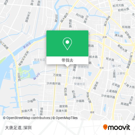 大唐足道地图