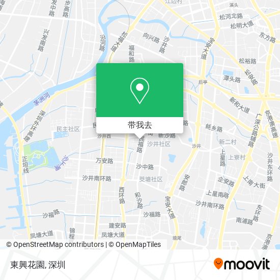 東興花園地图