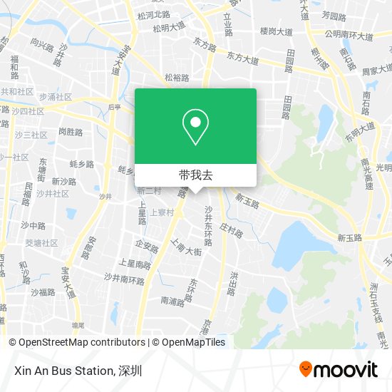 Xin An Bus Station地图