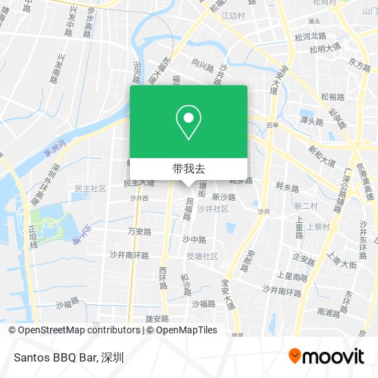 Santos BBQ Bar地图