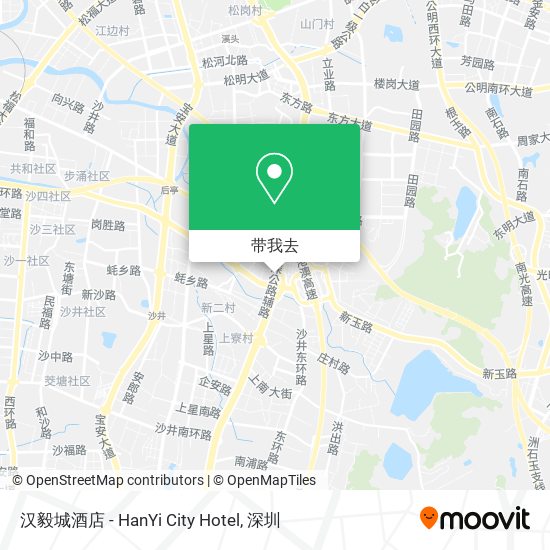 汉毅城酒店 - HanYi City Hotel地图