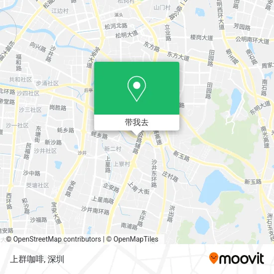 上群咖啡地图