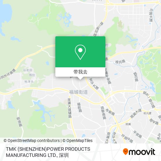 TMK (SHENZHEN)POWER PRODUCTS MANUFACTURING LTD.地图