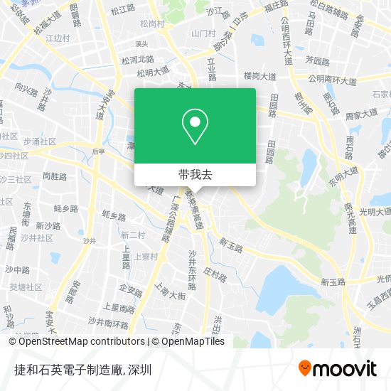 捷和石英電子制造廠地图