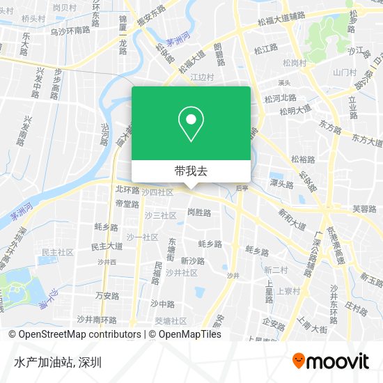 水产加油站地图
