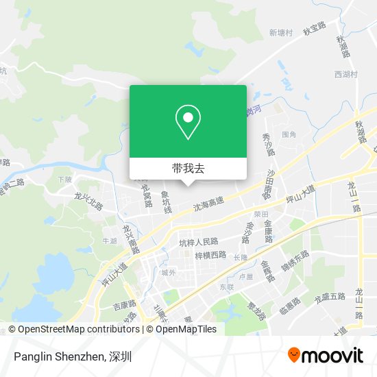 Panglin Shenzhen地图
