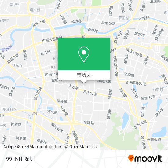 99 INN地图