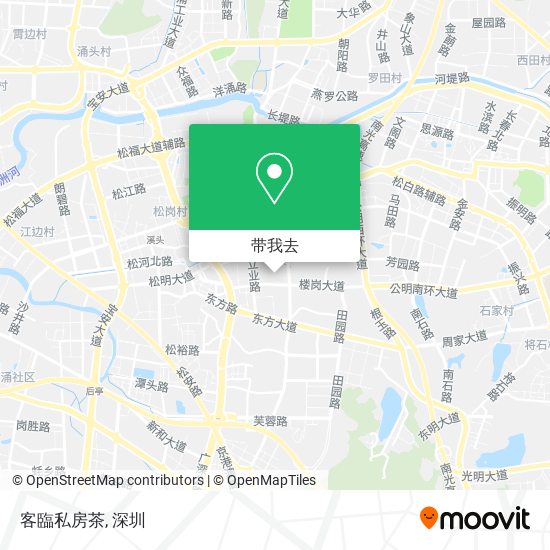 客臨私房茶地图