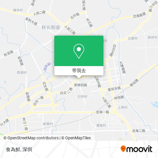食為鮮地图