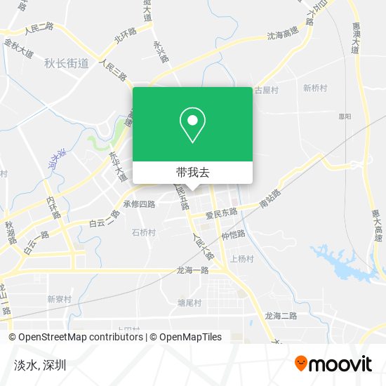 淡水地图