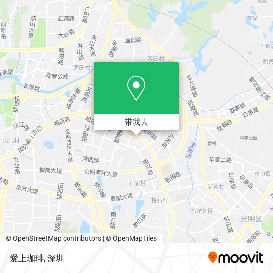 愛上珈琲地图