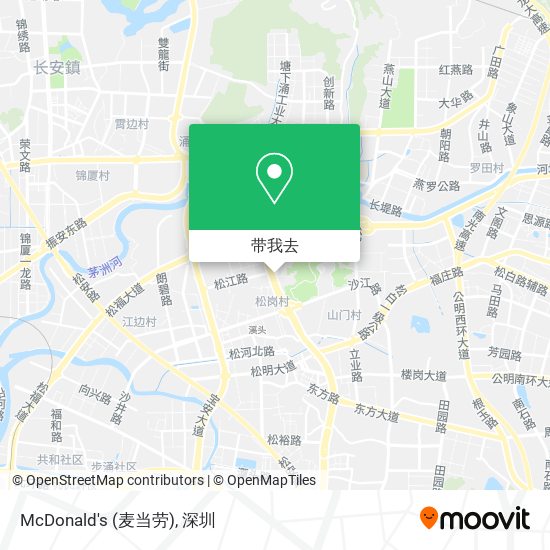 McDonald's (麦当劳)地图