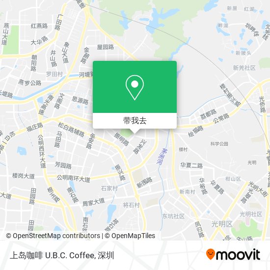 上岛咖啡 U.B.C. Coffee地图