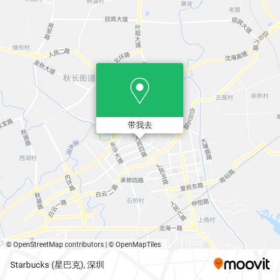 Starbucks (星巴克)地图