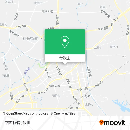 南海厨房地图
