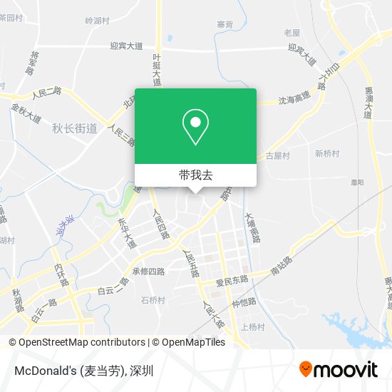 McDonald's (麦当劳)地图