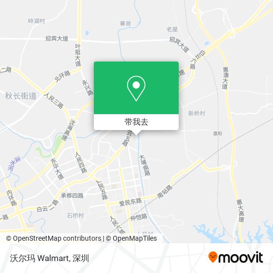 沃尔玛 Walmart地图