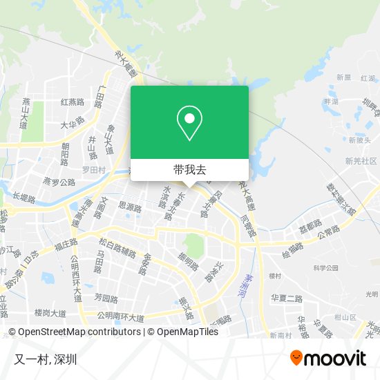 又一村地图