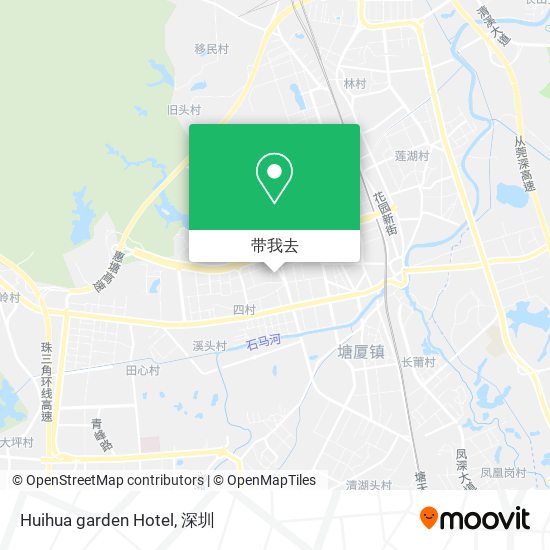 Huihua garden Hotel地图