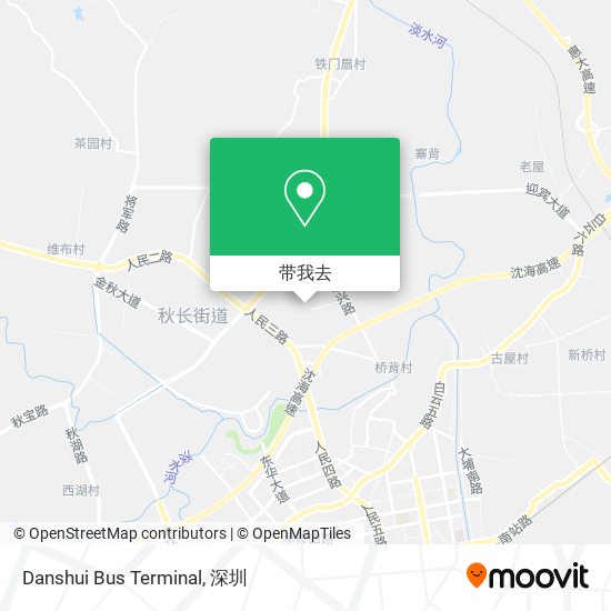 Danshui Bus Terminal地图