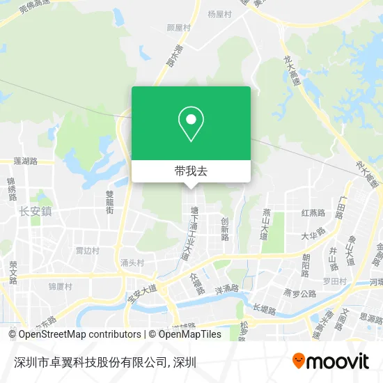 深圳市卓翼科技股份有限公司地图