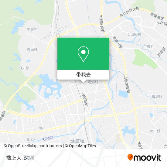 喬上人地图