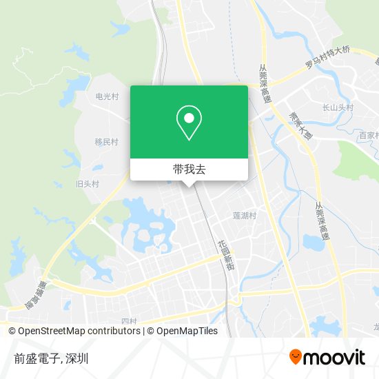 前盛電子地图