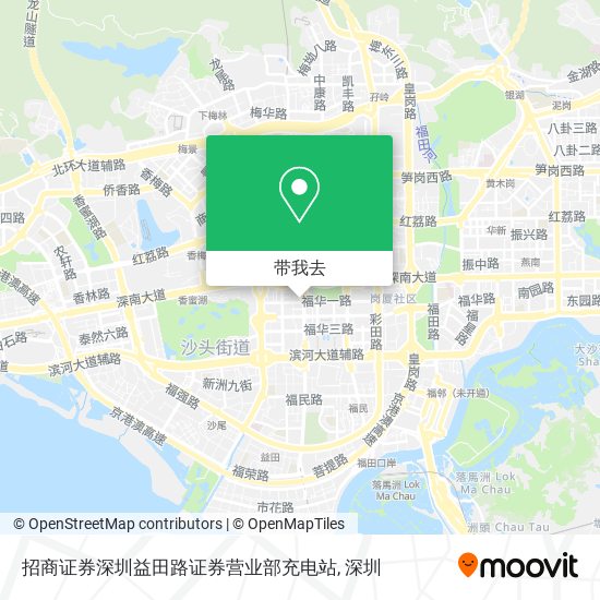 招商证券深圳益田路证券营业部充电站地图