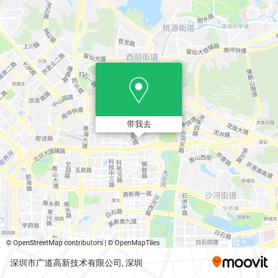 深圳市广道高新技术有限公司地图