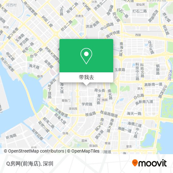 Q房网(前海店)地图