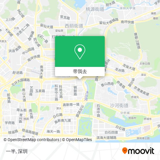 一半地图