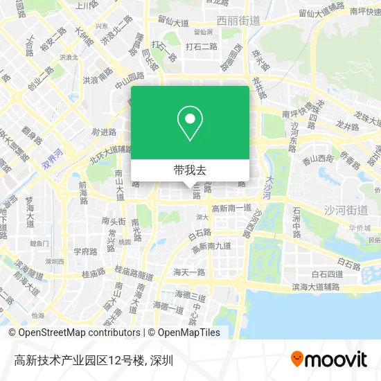 高新技术产业园区12号楼地图